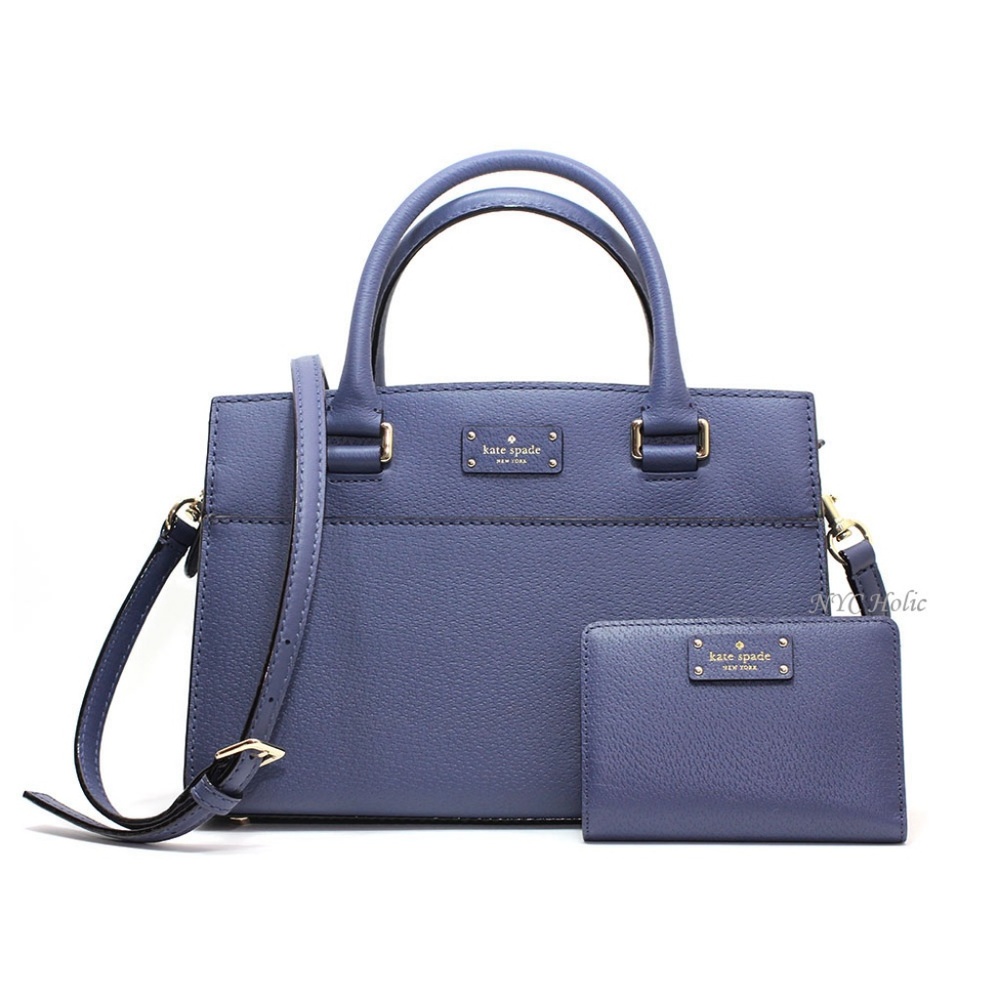 Kate Spade New York Small Caley Wallet Set Blue